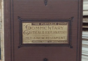 Portable Commentary Old and New Testaments vol I e II