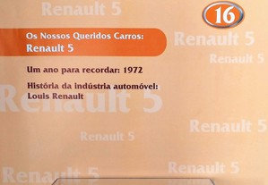 * Miniatura 1:43 Colecção Queridos Carros Nº 16 RENAULT 5 (1972) Com Fascículo