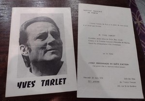 Programa M. Yves Tarlet - 1974 Institut Français de Porto