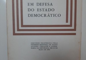 Em defesa do Estado Democrático - Mário Soares