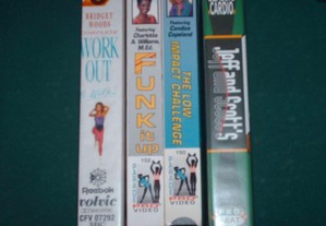 Cassetes VHS desporto vintage
