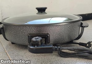 Grelhador/panela eléctrica multifunções 39,5 cm - Novo