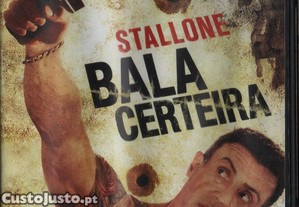 Dvd Bala Certeira - suspense - Sylvester Stallone - extras