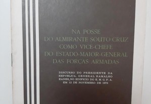 Na posse do Almirante Souto Cruz 1978