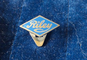 Riley pin botão de lapela antigo raro