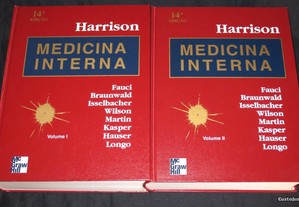Livros Medicina Interna Harrison 14ª edição
