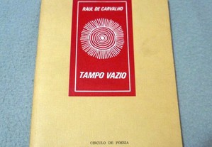 Raul de Carvalho - "Tampo Vazio" (1.ª edição)