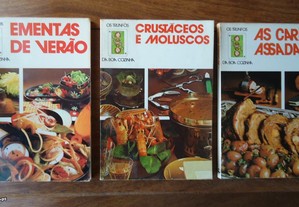 3 livros de culinária: Os Trunfos da Boa Cozinha