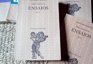 ENSAIOS - António Sérgio - Obras Completas - Literatura Portuguesa