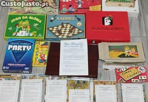 Jogos infantis juvenis e vintage