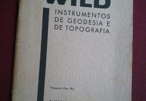 Wild-instrumentos de Geodésia e Topografia