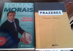 Obras de Tomaz Morais e Eduardo Barroso