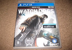 Jogo "Watch Dogs" para PS3/Completo!