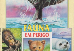 Caderneta Fauna em perigo completa de 1995