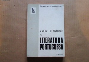 Manual Elementar de Literatura Portuguesa