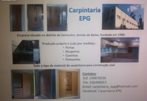 Carpintaria EPG