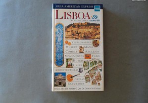 Livro Guia Turístico / Guia de viagem American Express Lisboa