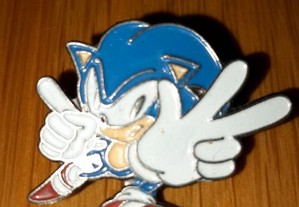 Pin Sonic 1993 da Sega