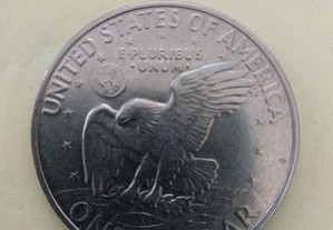 Moedas 1 Eisenhower Dollar 1971 EUA