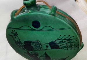 Cantil verde em cerâmica