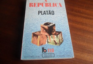 "A República" de Platão - Edição de 1975