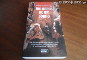 "MILANDOS DE UM SONHO" de Bahassan Adamodjy - 1ª Edição de 2001 - MOÇAMBIQUE