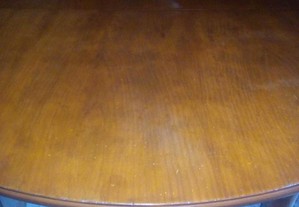 mesa pinho mel oval e redonda de 1.20 a 1.50