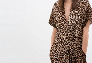 Jumpsuit leopardo da Zara