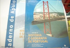 História e Geografia de Portugal 6 + Livro de apoio (Livros antigos)