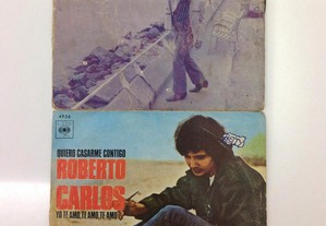 2 discos vinil Roberto Carlos