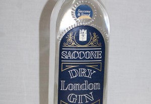 Gin "SACCONE" "DRY London Gin" , anos 70 80