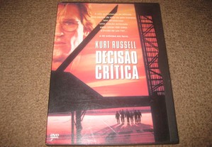 DVD "Decisão Crítica"com Kurt Russell/Snapper/Raro