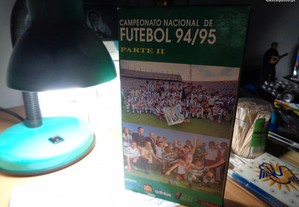 Cassete VHS Futebol 94/95 Campeonato Nacional P.II