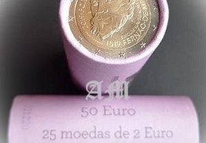 Portugal - 2 euros Rolos de moedas Viagem De Circum-Navegação De Fernão De Magalhães - AM