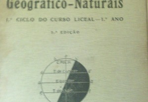 Compêndio Ciências Geográfico Naturais de 1943