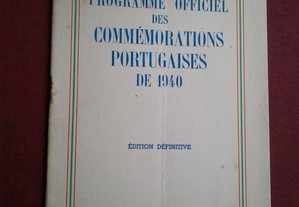 Programa Oficial das Comemorações Portuguesas de 1940