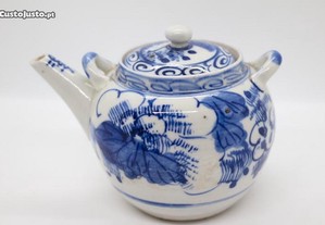 Bule Porcelana Chinesa Dinastia Qing Daoguang XIX