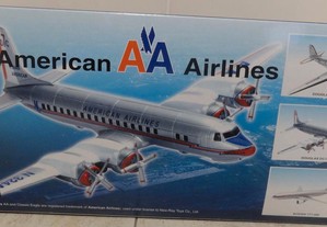 Avião miniatura Douglas DC-7 American Airlines