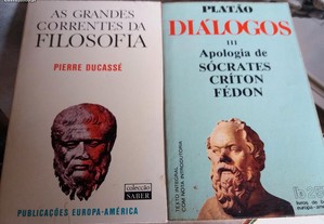 Obras de Pierre Ducassé e Platão