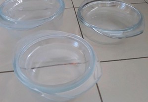 Pirex e saladeira vidro