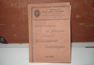 Livro medicamentos Francês