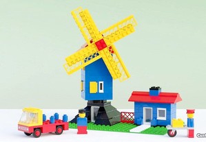 Lego 362 - Windmill - 1975 + 550 - Windmill 1976