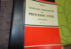 Legislaçao complementar de Processo Civil - Anotad