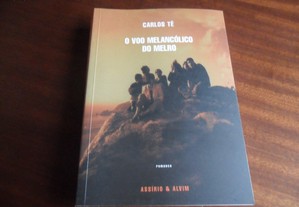"O Voo Melancólico do Melro" de Carlos Tê - 1ª Edição de 1999