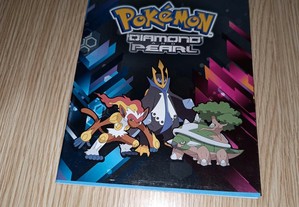 Caderno de Linhas A5 Pokémon Diamond and Pearl - Artigo Novo
