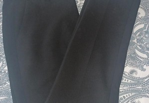 Calças clássicas pretas da Zara
