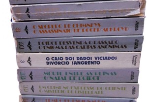 Lote livros Agatha Christie