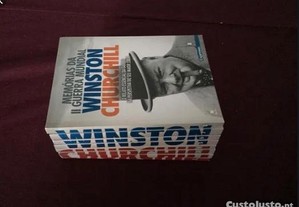 Coleção Winston Churchill Memórias IIGM 2ª Guerra Mundial LIVROS