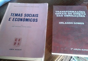 Obras de José Fernando Nunes Barata e Orlando Gome