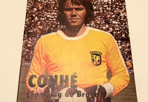 Conhé 1977 Sporting de Braga Ídolos do Desporto com cromos